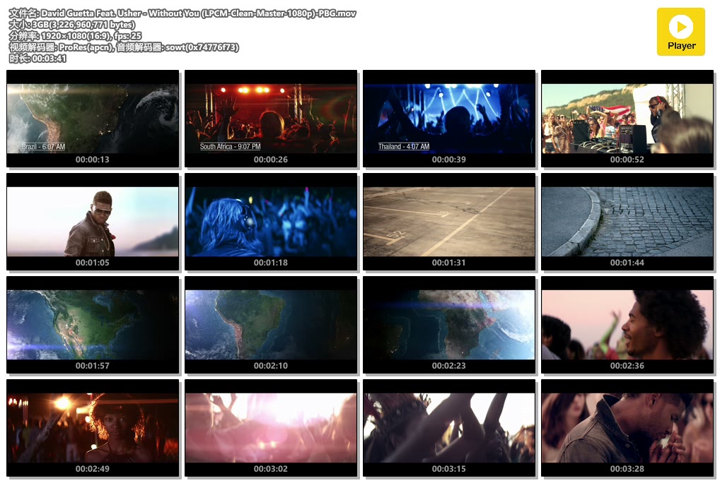 David Guetta Feat. Usher - Without You (LPCM-Clean-Master-1080p)-PBG.mov