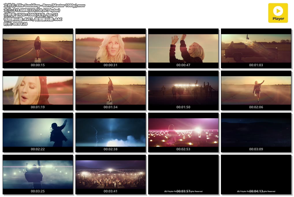 Ellie Goulding - Burn [Master 1080p].mov