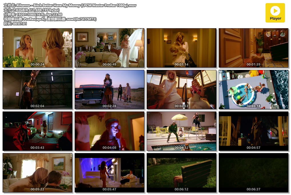 Rihanna – Bitch Better Have My Money (LPCM Master ProRes 1080p).mov