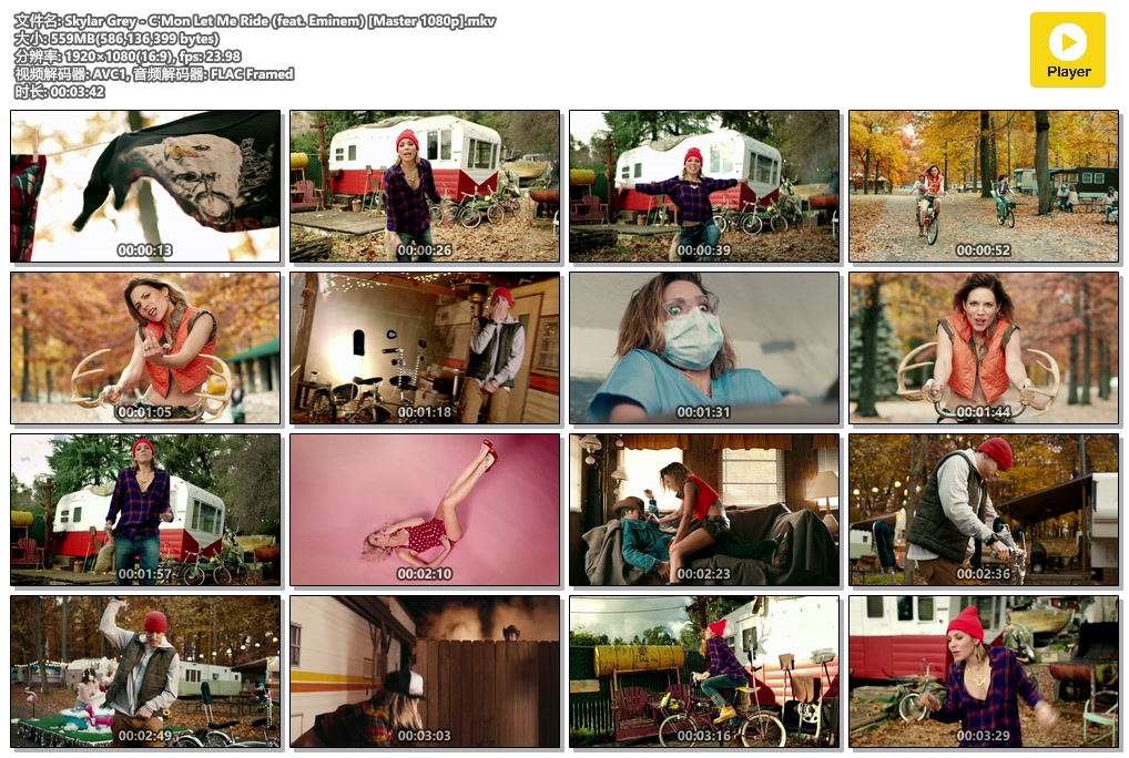 Skylar Grey - C'Mon Let Me Ride (feat. Eminem) [Master 1080p].mkv