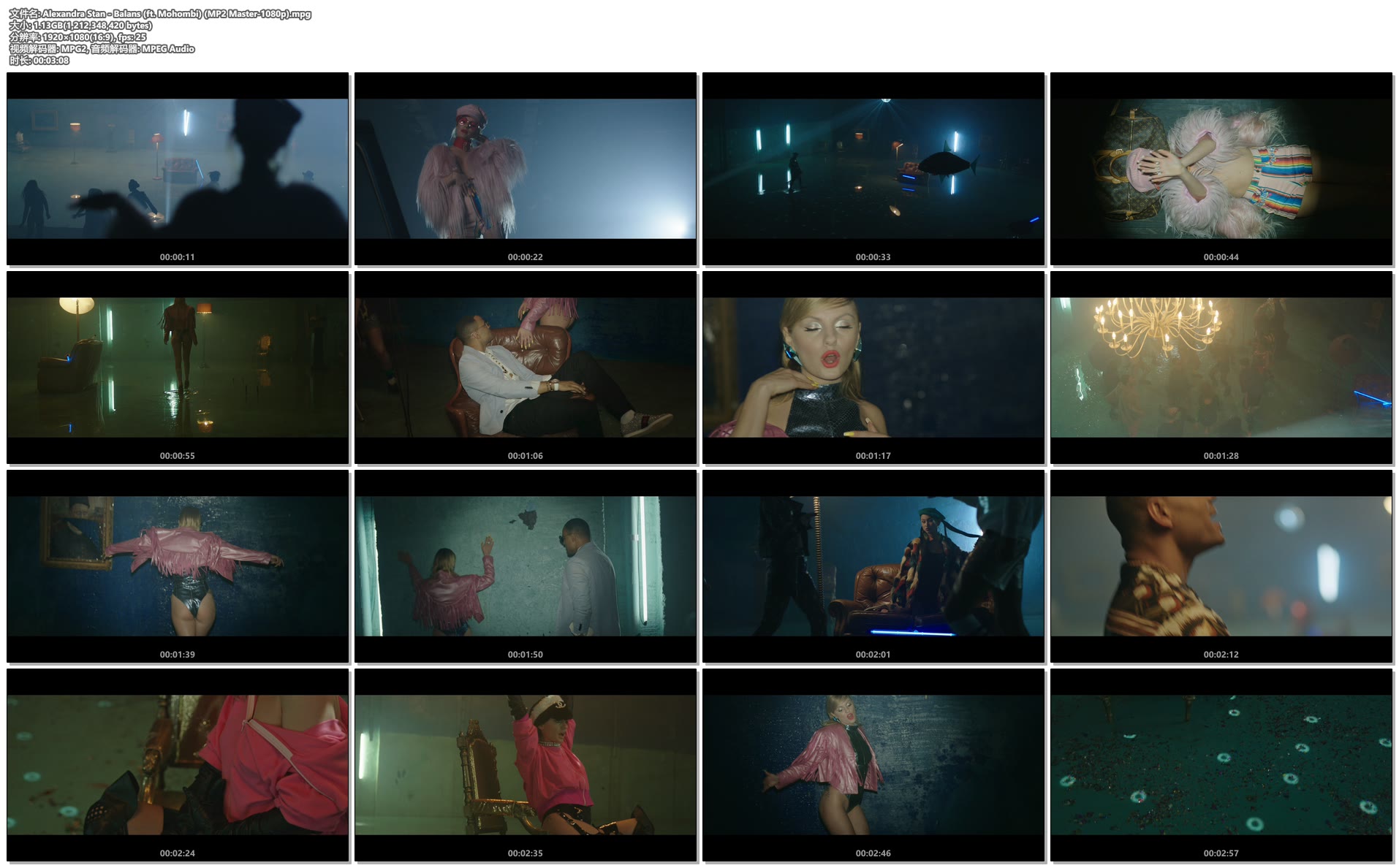 Alexandra Stan - Balans (ft. Mohombi) (MP2 Master-1080p).mpg