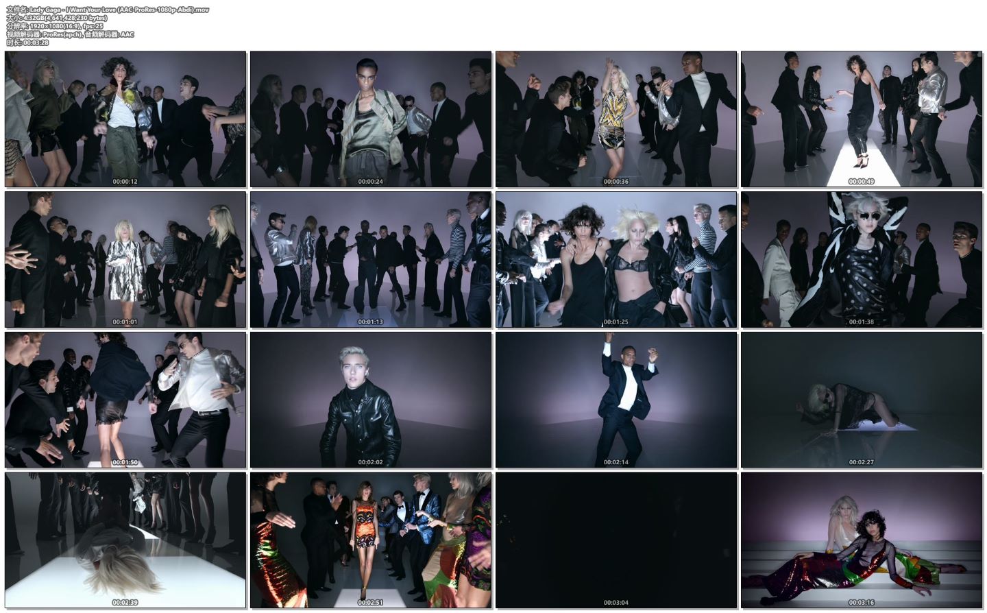 Lady Gaga - I Want Your Love (AAC-ProRes-1080p-Abdi).