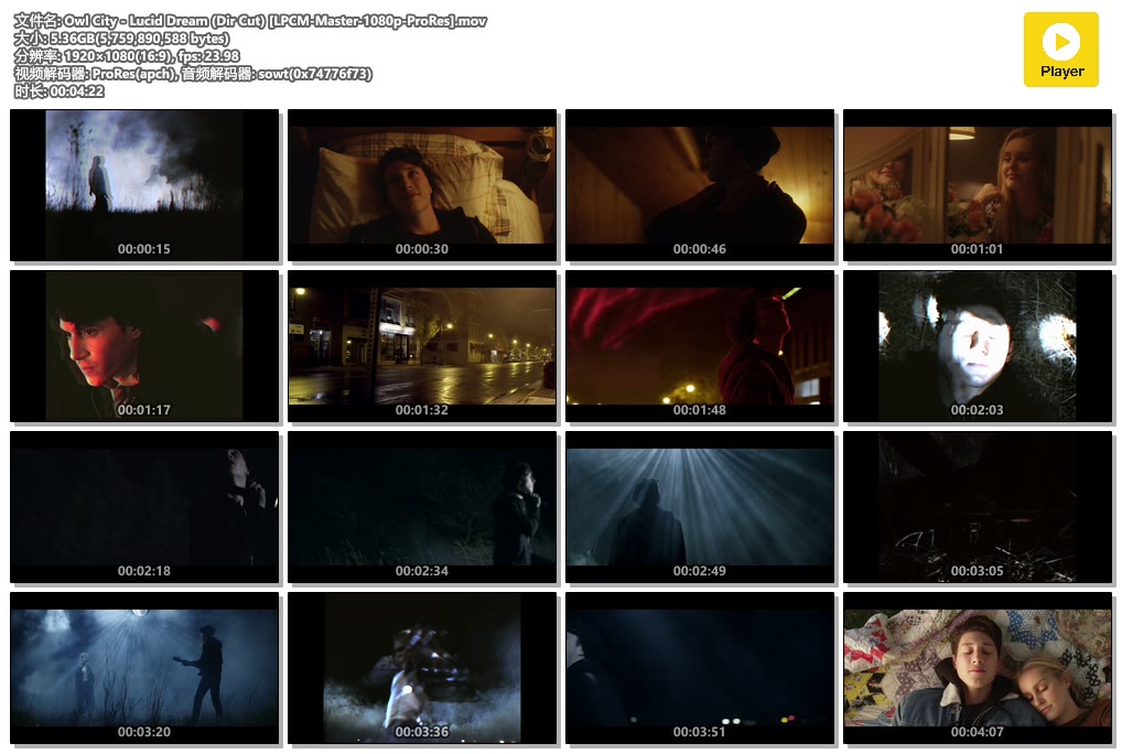 Owl City - Lucid Dream (Dir Cut) [LPCM-Master-1080p-ProRes].mov