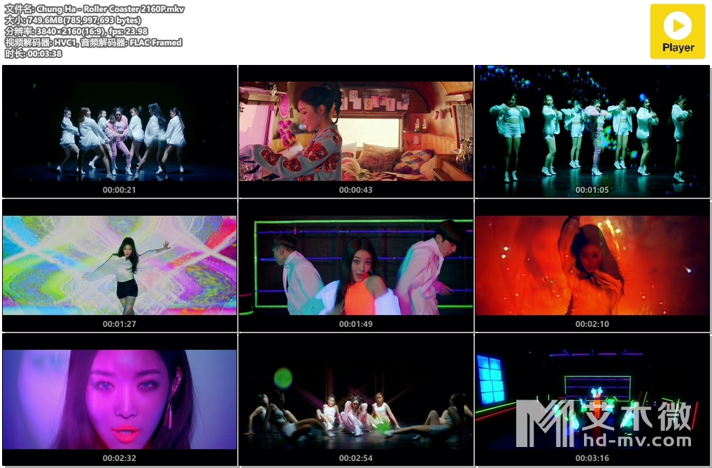 Chung Ha - Roller Coaster 2160P.mkv